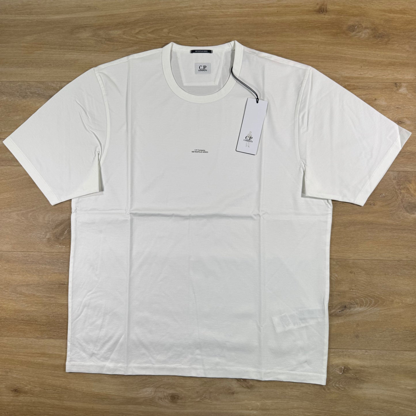 C.P. Company Metropolis Series T-Shirt in Gauze White