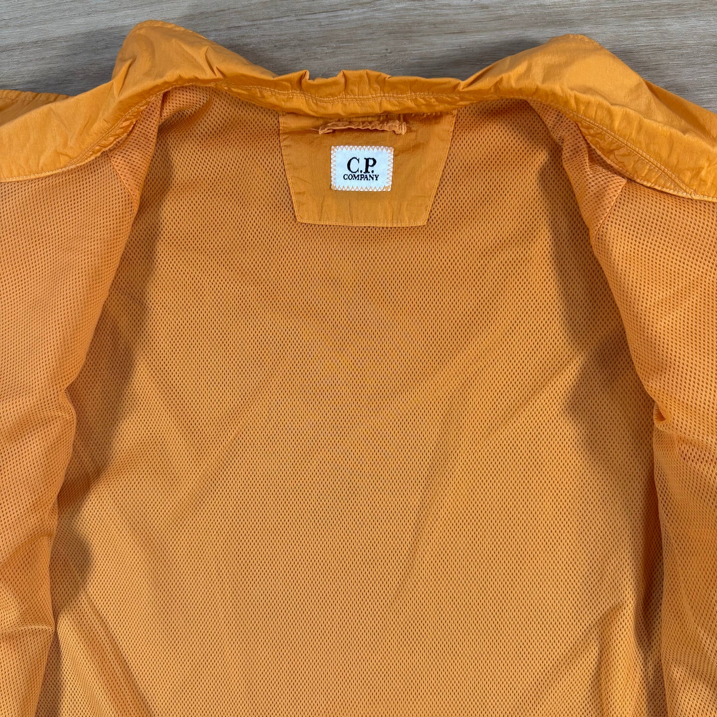 C.P. Company Chrome-R Lens Overshirt in Desert Sun - Orange