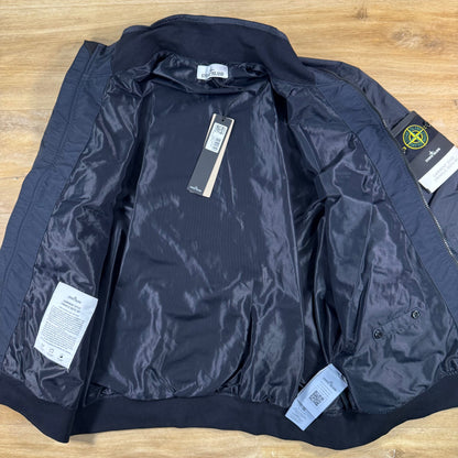 Stone Island Crinkle Reps NY Jacket in Navy