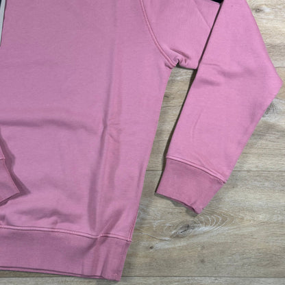 Stone Island Crewneck Fleece Sweatshirt in Oleander Pink