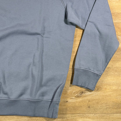 Stone Island Crewneck Fleece Sweatshirt in Avio Blue
