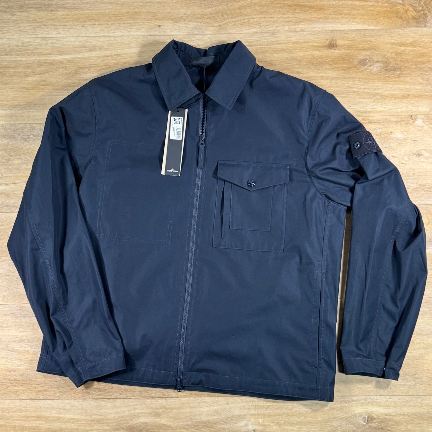 Stone Island Ghost Overshirt in Navy