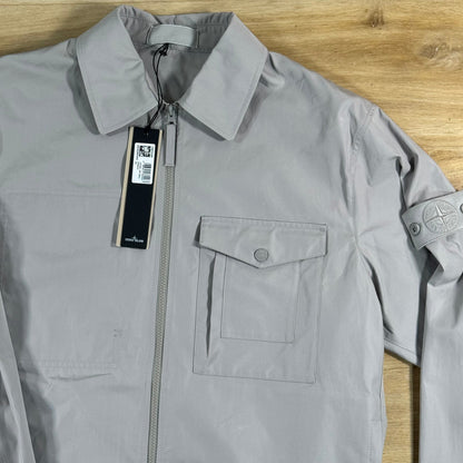 Stone Island Ghost Overshirt in Dust Grey