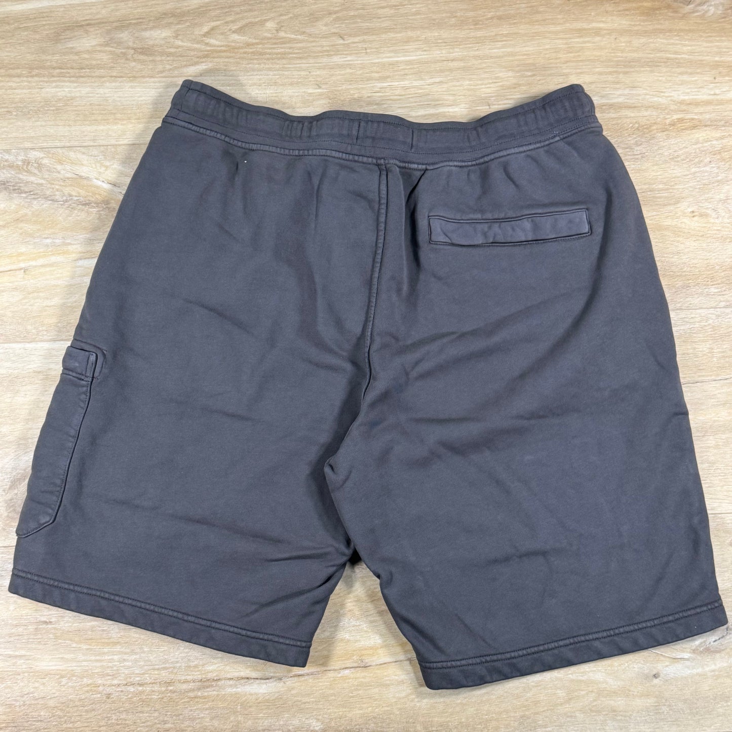 Stone Island Fleece Bermuda Shorts in Charcoal Grey
