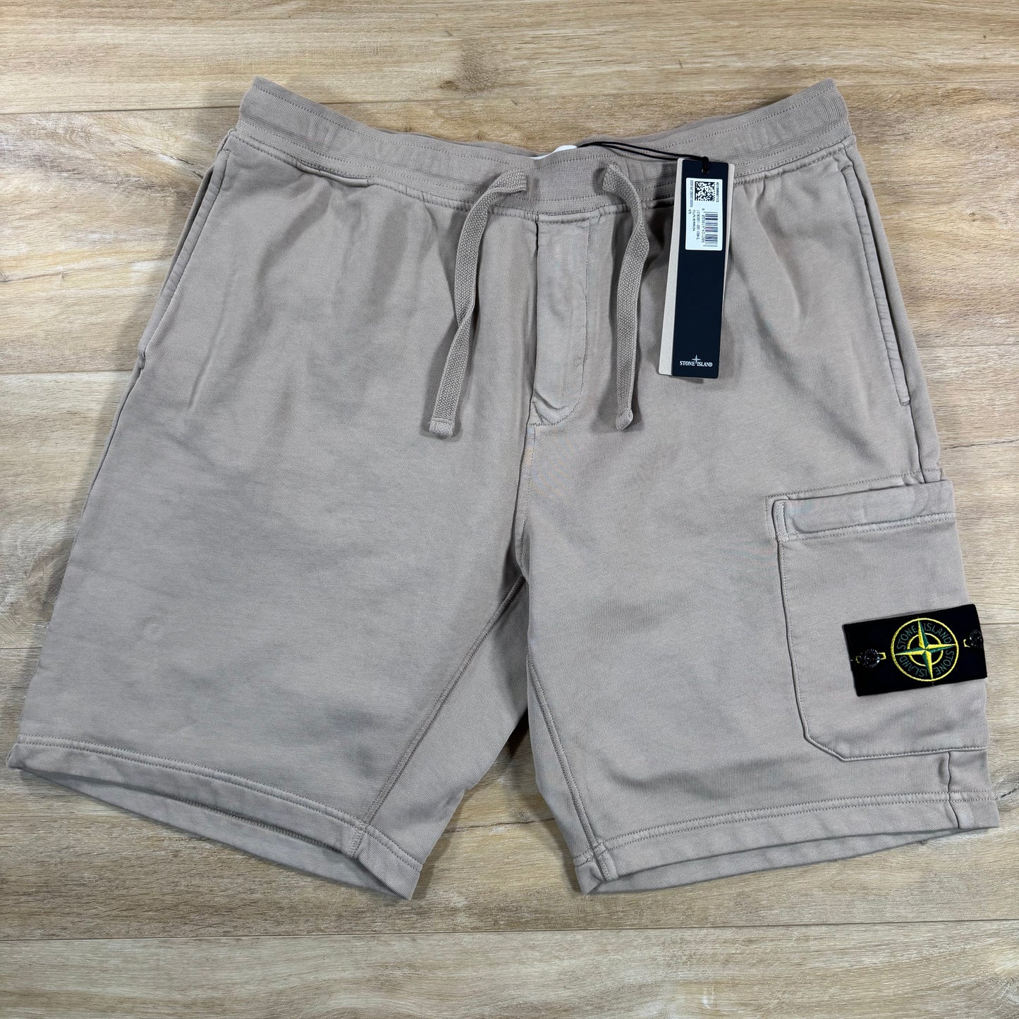 Stone Island Fleece Bermuda Shorts in Desert