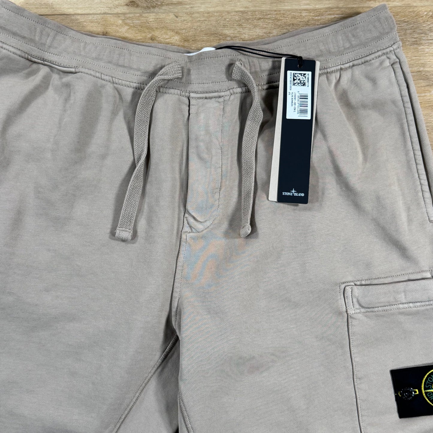 Stone Island Fleece Bermuda Shorts in Desert