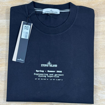 Stone Island Stone Print T-Shirt in Black