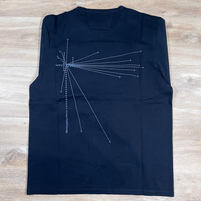 CP Company Metropolis Long Sleeved T-Shirt in Black