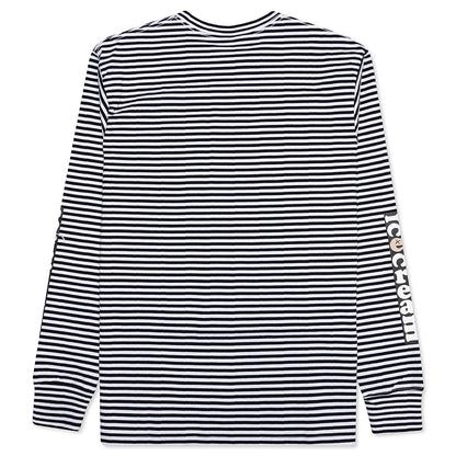 Cherry L/S Knit - White