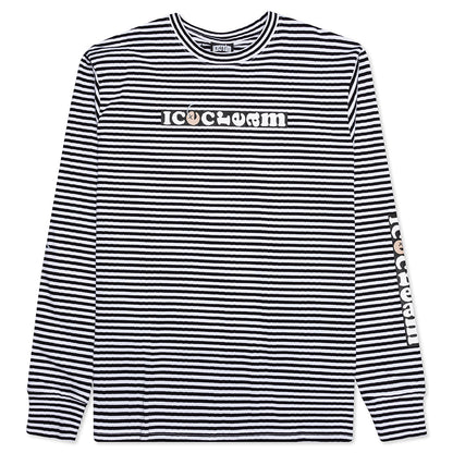 Cherry L/S Knit - White