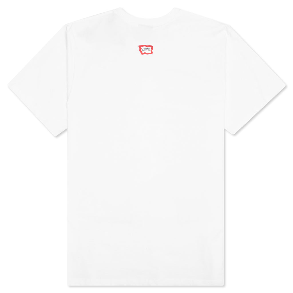 Cherry Top S/S Tee - White