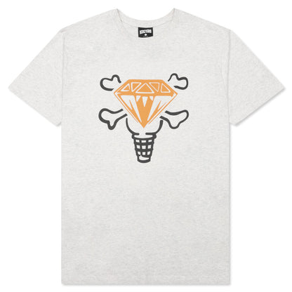 Cubic S/S Tee - Light Heather Grey