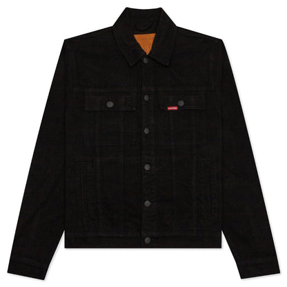 Dagger Denim Jacket - Black
