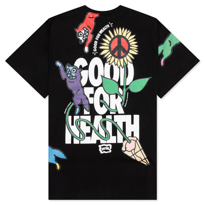 Health S/S Tee - Black