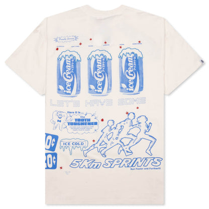 Sprints S/S Knit - Whisper White