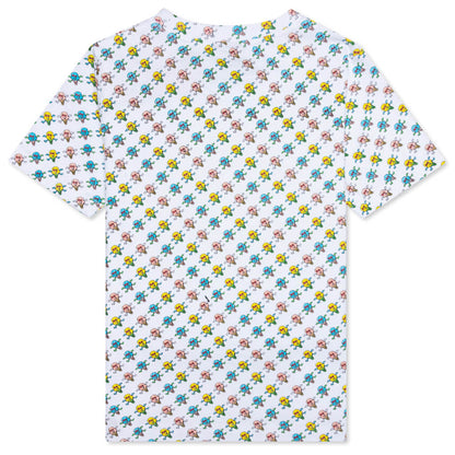 Kids Caramel S/S Knit - Bleach White