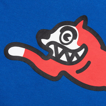 Kids Pumpkin S/S Tee - Nautical Blue