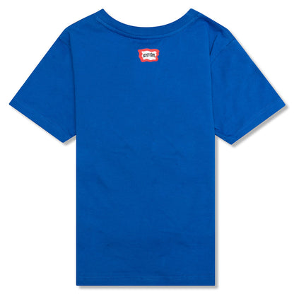 Kids Pumpkin S/S Tee - Nautical Blue