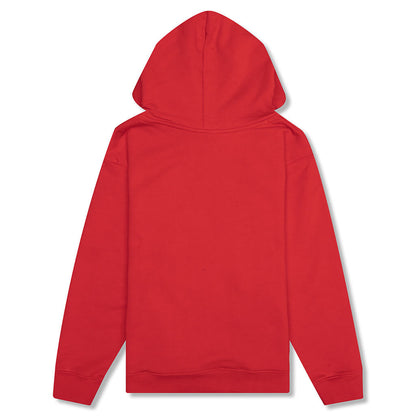 Kids Swirled Hoodie - Red