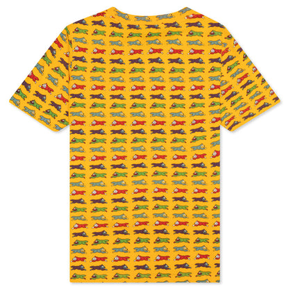 Kids Truffle S/S Knit - Gold Fusion