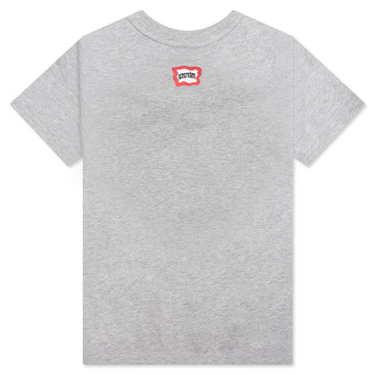 Kids Blocks S/S Tee - Heather Gray