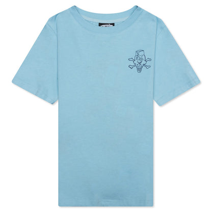Kids Cones Shakes Sundaes S/S Tee - Sky Blue