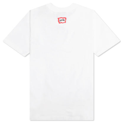 Kids Coney Island S/S Tee - White