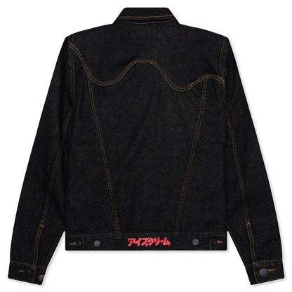 Leg Up Jacket - Raw Black