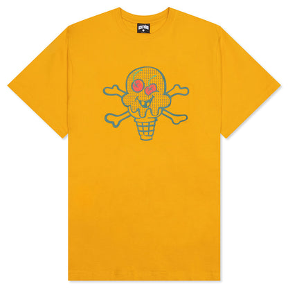 Polka S/S Tee - Golden Yellow