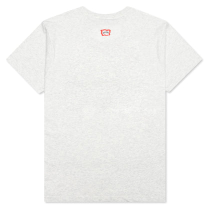 Pop S/S Tee - Light Heather Grey