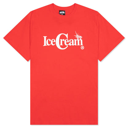 Shine S/S Tee - Tomato