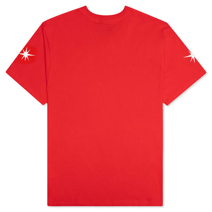 Shoebox S/S Knit - Tomato