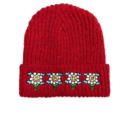Speck Knit Hat - Fiery Red