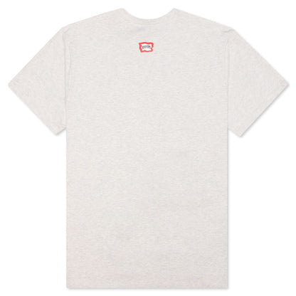Yikes Stripes S/S Tee - Light Heather Grey