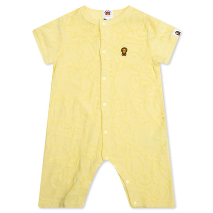 Infant's All Baby Milo Pile Rompers - Yellow