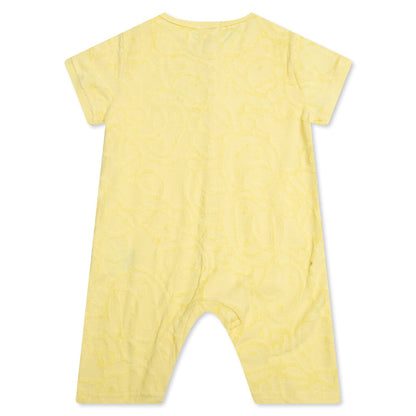 Infant's All Baby Milo Pile Rompers - Yellow