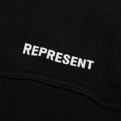 Initial Star Hoodie - Jet Black