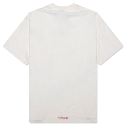 Initial Star T-Shirt - Flat White