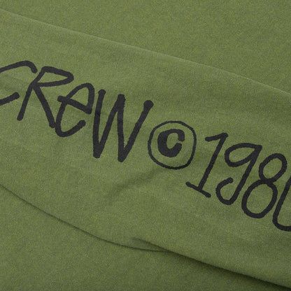 International Crew Pigment Dyed L/S Tee - Olive