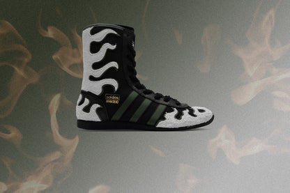 adidas Originals x Brain Dead Japan High - Core Black/Crystal White/Gold Metallic