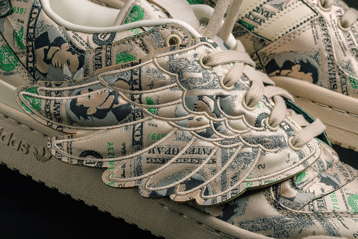 adidas Originals x Jeremy Scott Forum Wings Low Money - Clear Brown
