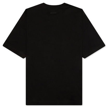 Jersey Crewneck Tee - Black