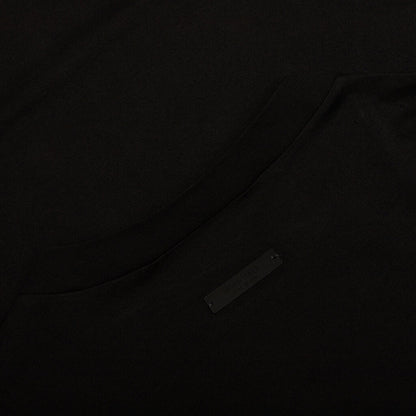 Jersey Crewneck Tee - Black
