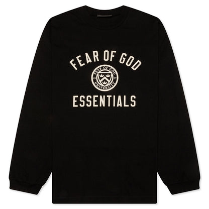 Jersey Long Sleeve Tee - Black