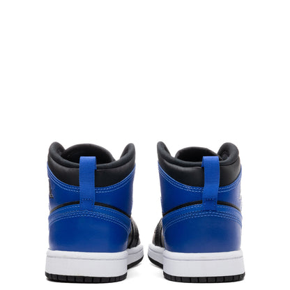 Air Jordan 1 Mid (PS) - Black/Hyper Royal