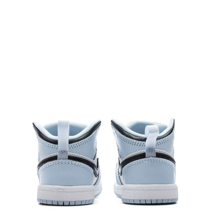 Jordan 1 Mid (TD) - Ice Blue/Black/White