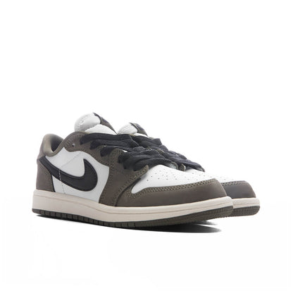 Air Jordan 1 Retro Low OG 'Medium Olive' (PS) - Medium Olive/Black/Summit White