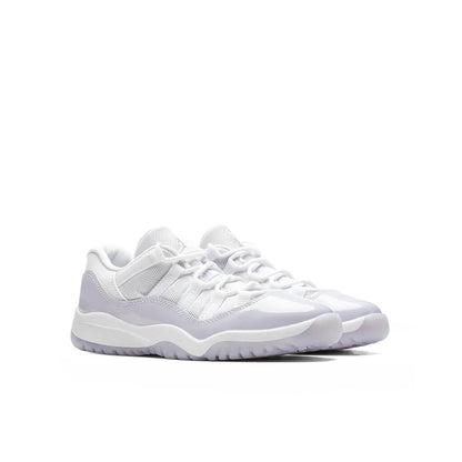 Air Jordan 11 Retro Low (PS) - White/Pure Violet