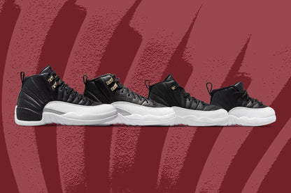 Air Jordan 12 Retro (GS) "Playoff" - Black/Varsity Red/White