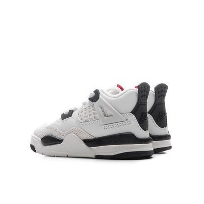 Air Jordan 4 Retro OG 'Flight Club' (TD) - Sail/Black/University Red